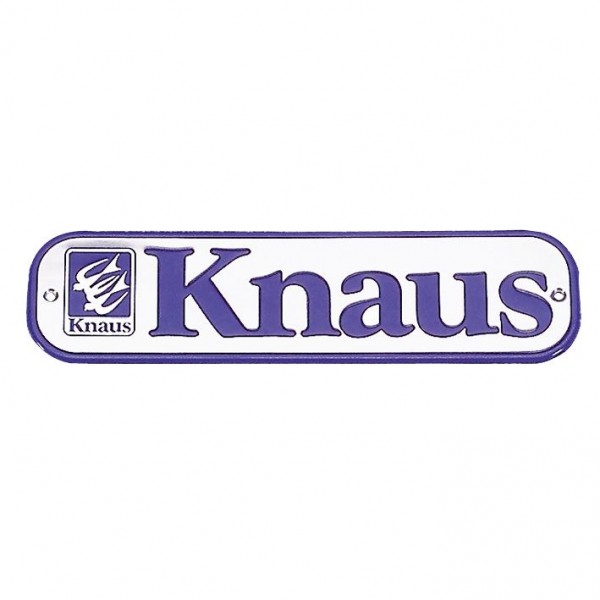 Knaus hliníková cedulka