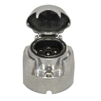 Zásuvka 7 pin, ISO 1724 - kovová