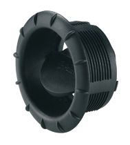End Outlet EN for Air Conditioners Saphir, Black