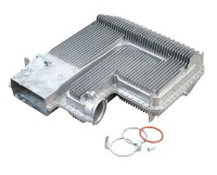 Heat Exchanger Complete with Exhaust Pipe Brackets