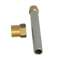 Supply Duct with Double Cone Ring L8 and Retaining Screw