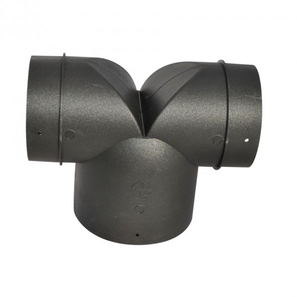 T-Piece ø 80 mm, Outlet 2 x ø 65/72 mm