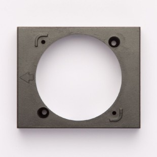 Surface-Mounted Frame for Standard Control Panels