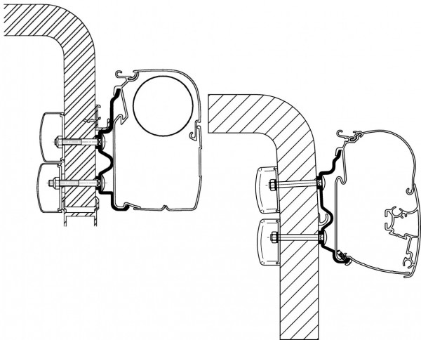 Adapter Hymer Exsis / Hymer Camp