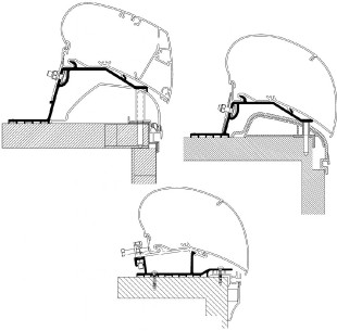 Caravan Roof Adapter Hobby