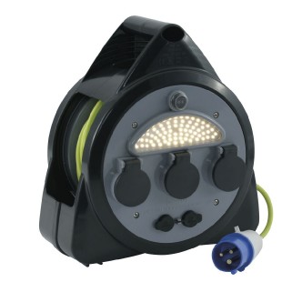 Outwell kabelový naviják s USB/světlem