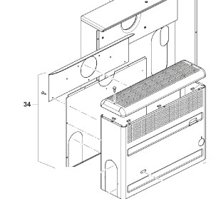 Rear Panel with Heat Deflector