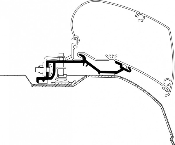 Adapter Fiat Ducato H2