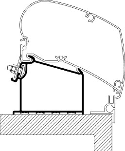 Roof Adapter Adria 2015