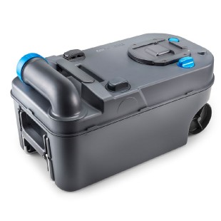 Waste Tank with exterior ventilation