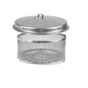 Charcoal Container with lid, without ignition plate