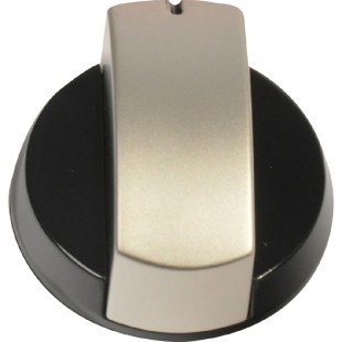 Control Knob, silver, for Dometic hob HB 2370, 3370, HBG 3440, combinations HS, ovens OG 2000, 3000