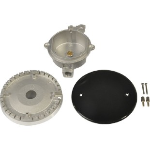 Burner, old, large, complete for Thetford hob and oven Triplex