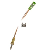 Thermocouples, new, 4-pieces, lengths 2 x 25 cm and 2 x 46 cm for Thetford hob