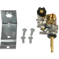 Gas Valve, old, medium, 2-pieces for Thetford hob Triangle Basic Line built until 18.08.2013