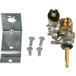 Gas Valve, old, medium, 2-pieces for Thetford hob Top-Line