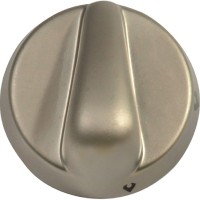 Control Knob, matt nickel for Thetford cooker and ovens, 3-pieces