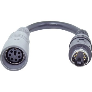 Monitor Adapter, 6-pole coupling to 4-pole plug