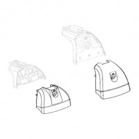 Cover Cap For Crossbars Thule Roof Rack Ducato