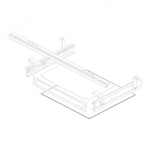 Lower Casing Plate Thule Slide-Out Step V16 Ducato