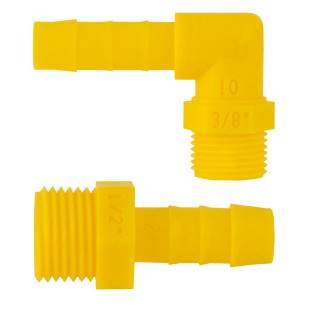 LILIE Barb Connector WeißGELB