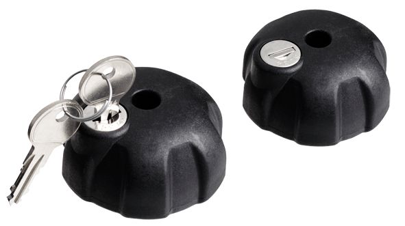 Lockable Handle for Bike Holder
