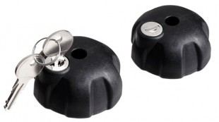 Lockable Handle for Bike Holder