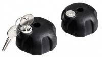 Lockable Handle for Bike Holder