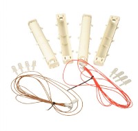 Bulb Socket with Cable Harness without Illuminants