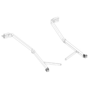 Spring Arm End Piece Thule Omnistor 9200, Set Left & Right