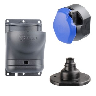 Socket Complete with Holder and Hose Clamp