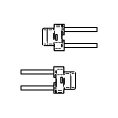 Jointed Arm Hinge, Thule Omnistor 5200 / 6200