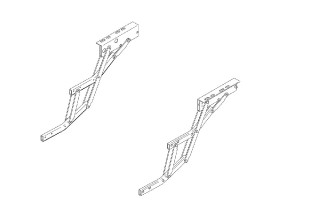 Scissors Thule Double Step 12V