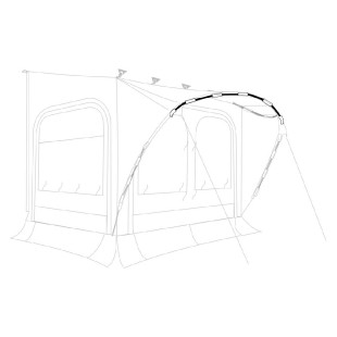 Tent Poles Upper Arch Thule QuickFit