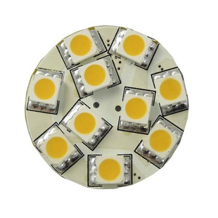 10 LED SMD Modul, 12V AC/DC 2,5W patice GZ4