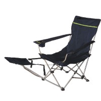 Skládací židle Relax Bazaar s opěrkou na nohy