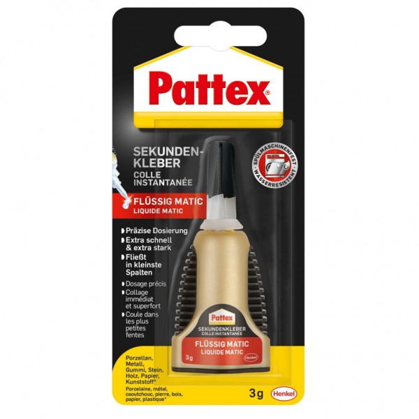 Vteřinové lepidlo Pattex®