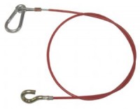 Bezpečnostní kabel AL-KO s karabinou a háčkem