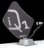  LNB: Twin, Mirror Size: 65 cm