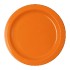  barva: oranžová, druh: mělký talíř