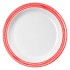  Colour: červená, Tableware Type: Dessert Plate