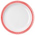  Colour: červená, Tableware Type: Dinner Plate