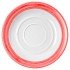  Colour: červená, Tableware Type: Saucer