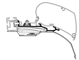 Thule Roof Rack set pro montáž markýzy