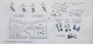 Kit Fast Clip 2.0 Extension 250 cm