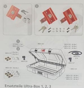 Náhradní díly pro Ultra Box 1, 2, 3