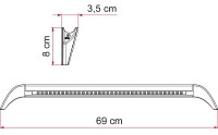 LED Entrance Lamp with Sensor