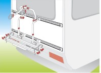 Reinforcement Profiles Carry-Bike Fixing-Bar