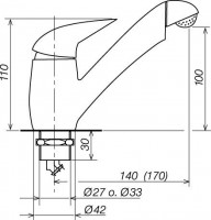 Single Lever Mixer Keramik Pelikan