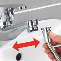 faucet shower head spray with duo-hook